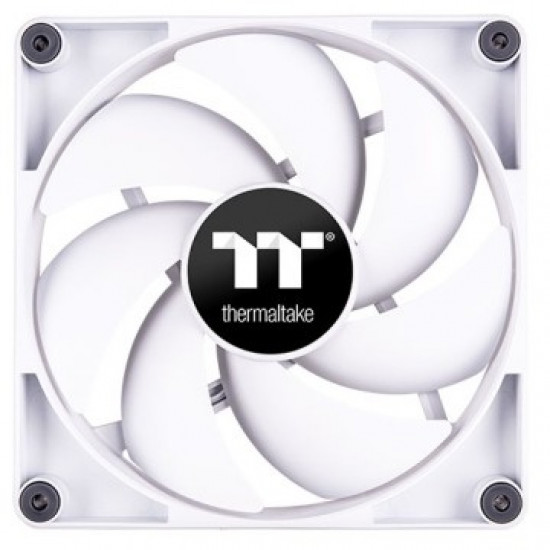 140mm Thermaltake CT140 PC Cooling Fan White 500-1500rpm - 2Pack