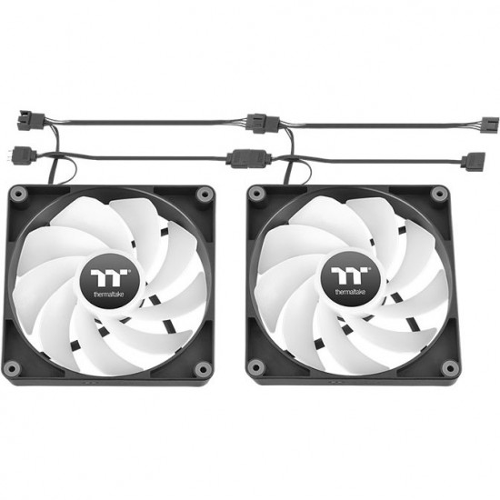 120mm Thermaltake CT120 Reverse ARGB Sync PC Cooling Fan 2 Pack