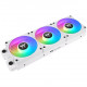 120mm Thermaltake CT120 EX ARGB Sync PC Cooling Fan White 3 Fan Pack