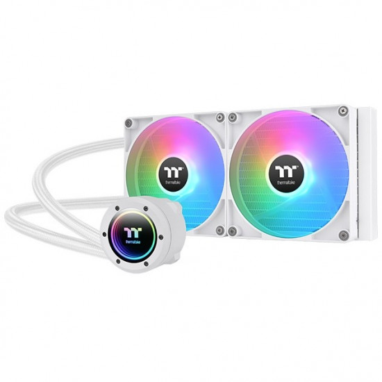 K Cooler Wasserk hlung Thermaltake TH280 V2 ARGB Sync CPU Liquid Cooler Snow Edition All-In-One