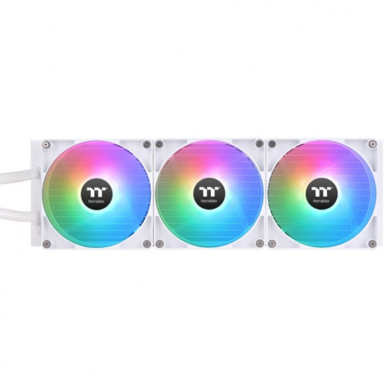 K Cooler Wasserk hlung Thermaltake TH420 V2 Ultra ARGB Sync CPU Liquid Cooler Snow Edition All-In-One