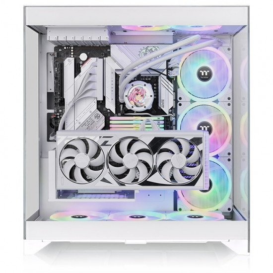 Midi Thermaltake CTE E550 TG Snow White