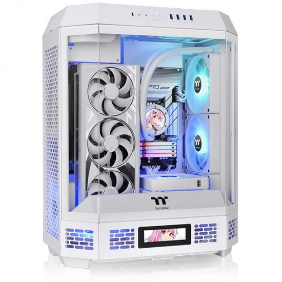 Midi Thermaltake The Tower 600 Snow White