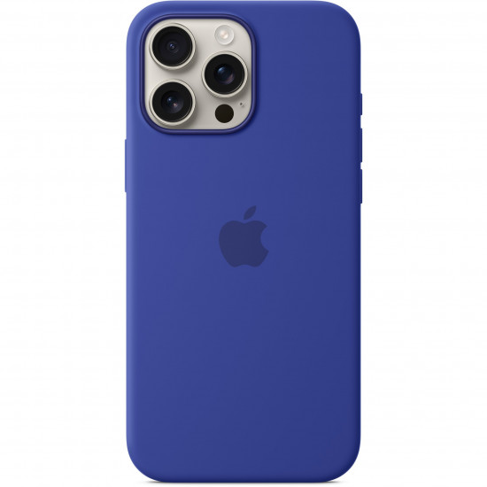 Apple iPhone16 Pro Max Silicone Case with MagSafe - Ultramarine