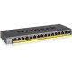 GS116LP Unmanaged Gigabit Ethernet (10/100/1000) Schwarz Power over Ethernet (PoE)