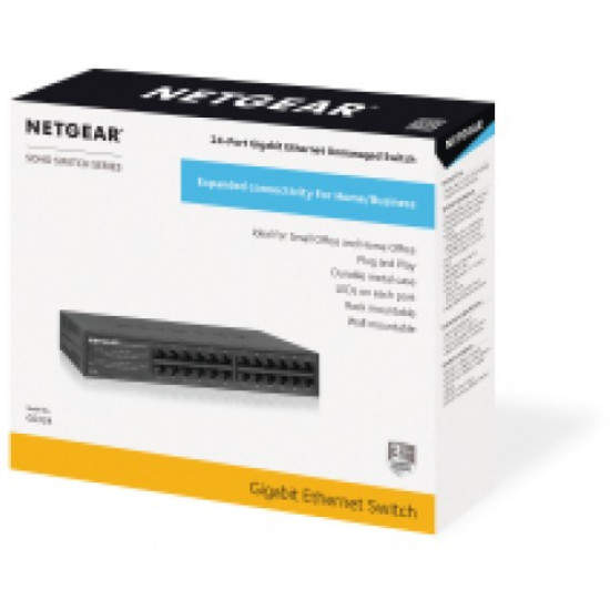 24P Netgear GS324-200EUS V2 RM