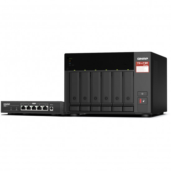 QNAP TS-673A-SW5T NAS-Server