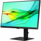 61cm/24inch (2560x1440) Samsung LS24D600UAUXEN 16:9 WQHD IPS 5ms 100Hz DP HDMI USB-C Pivot KVM Black