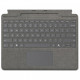 Microsoft Surface Pro 10/11 Keyboard + Copilot Taste - Alcantara Platin