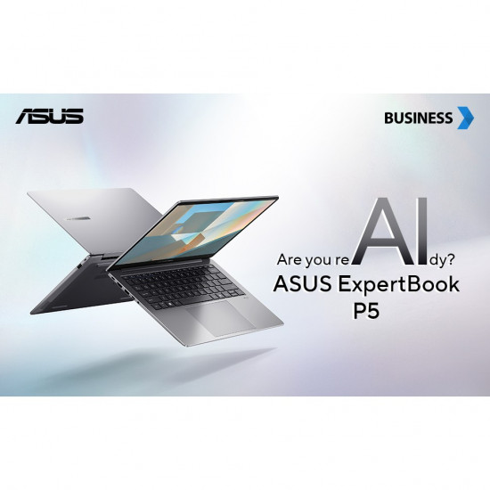 Asus AI ExpertBook P5 P5405CSA-NZ0101X CU5/16GB/512GB/W11Pro/silver - Keyboard layout might be German