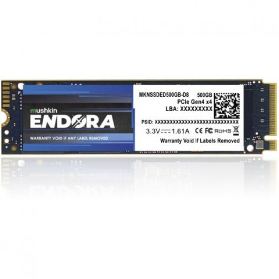 M.2 500GB Mushkin Endora NVMe PCIe4.0 x 4