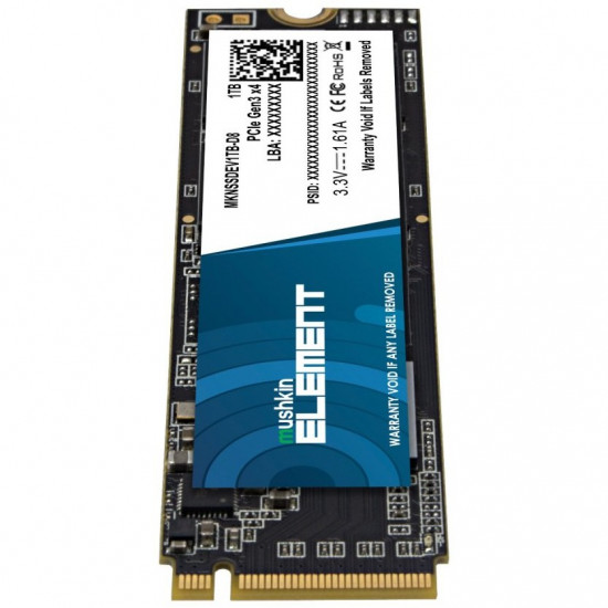 M.2 1TB Mushkin Element NVMe PCIe3.0 x 4