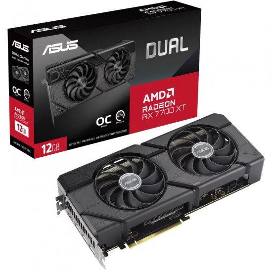 RX 7700 XT 12GB ASUS Dual Radeon OC GDDR6