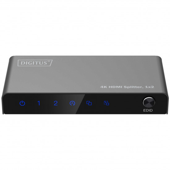 Digitus 4K/60Hz HDMI Splitter 1 Input 2 Output