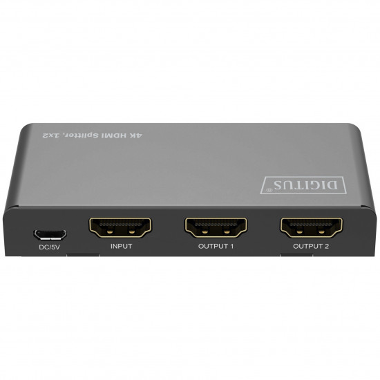 Digitus 4K/60Hz HDMI Splitter 1 Input 2 Output