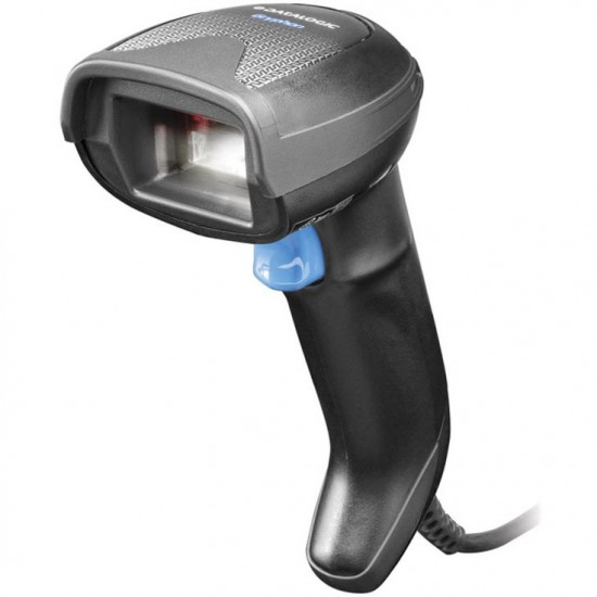 Datalogic Barcode-Scanner Gryphon I GD4520 KIT 2D USB Kabelgebunden Schwarz inkl. Standfu 