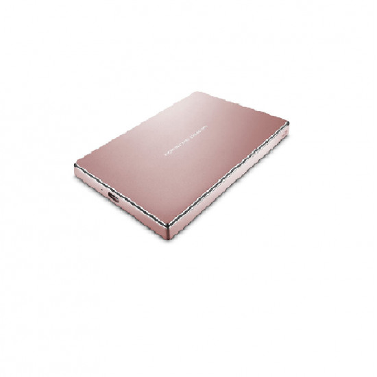 2TB LaCie Porsche Design USB-C Portable External HD Rose Gold (Incl: USB 3.0 Type-C cable and USB 3.0 Type-C to Type-A cable) (OEM Packaged/Not Retail)