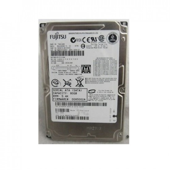 Fujitsu 80GB 5400 RPM 8MB Cache 2.5