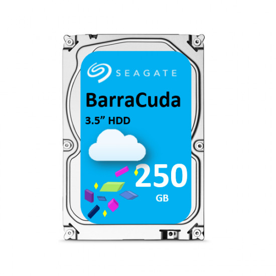 250GB, Seagate Baracuda, 3.5