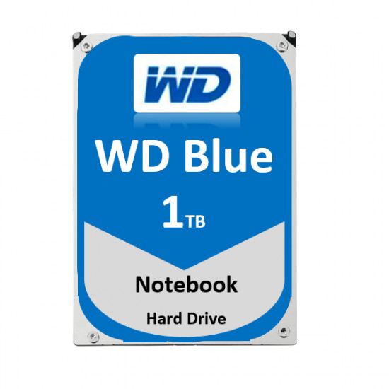 1TB Western Digital BLUE, SFF 2.5'', SATA-6Gbps, 5400rpm Notebook HDD