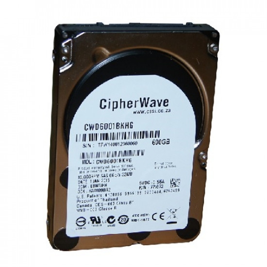 600GB WD Enterprise (CWD) 2.5