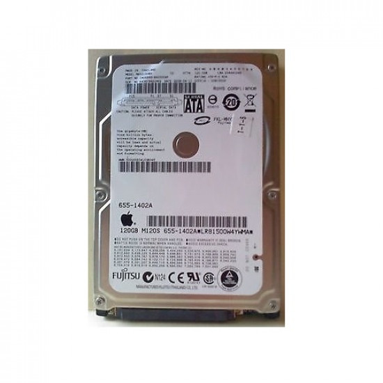 120GB Fujitsu SATA Notebook Hard Drive - 5400RPM