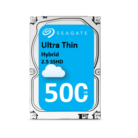 500GB Seagate Ultra Thin (7mm) Mobile SSHD Hybrid 2.5