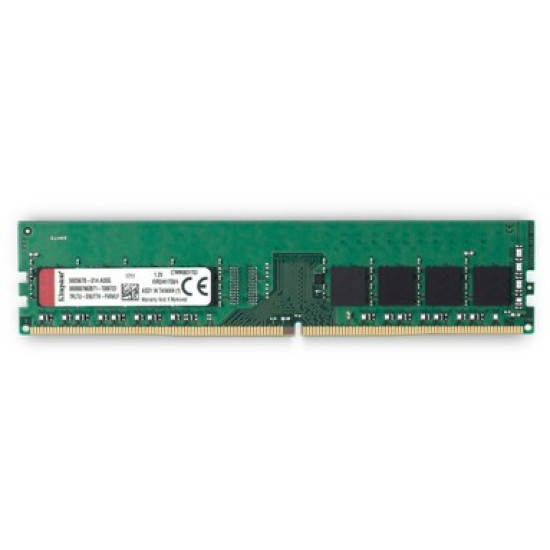 4GB Kingston U-DIMM, DDR4 (2400Mhz), Non-ECC, 1Rx16, 288-pin Desktop Memory Module