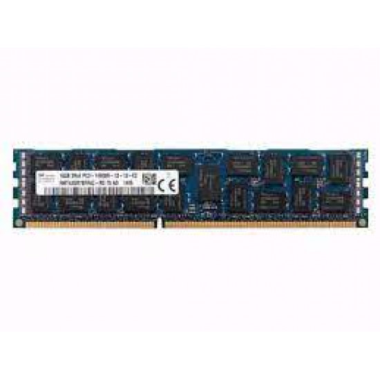 16GB Sk-Hynix/Dell, PC3-14900 CL13 ECC Registered Dual Rank DDR3 (1866MHz) SDRAM 240-pin Dimm (Server Memory Module)