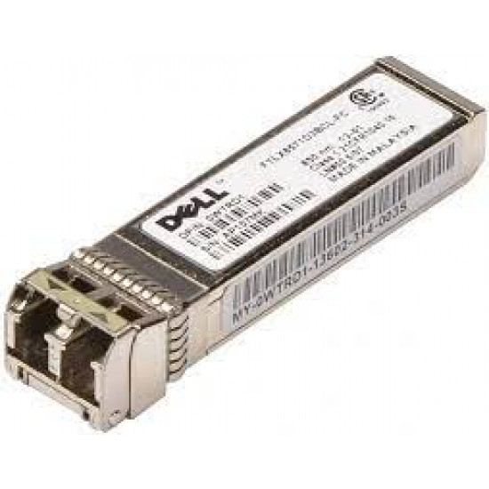 DELL (WTRD1) 10GB SFP+, SR, 850NM GBIC SFP, N743D, Optic Transceiver Module