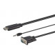 1.8M HDMI MALE TO VGA MALE WITH AUDIO CABLE