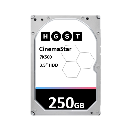 250GB HGST, 3.5