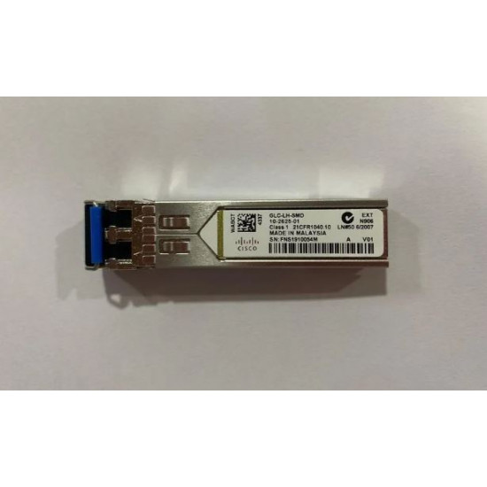 Cisco (Genuine) Gigabit Single Mode 1000BASE-LX, 10KM, 1310mm 10KM SFP Module (Cisco Original)