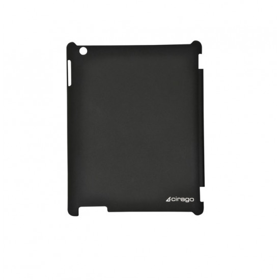 PU Back Shell for iPad (4th, 3rd, 2nd gen) (Gray)