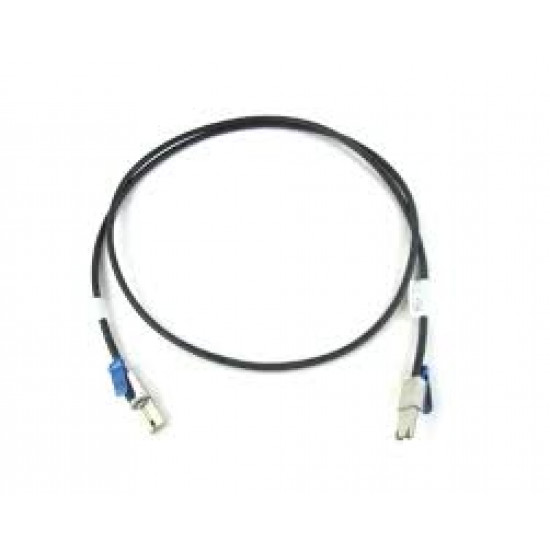 HP 2M SFF-8088 to SFF- 8088 External Mini SAS Cable, Black