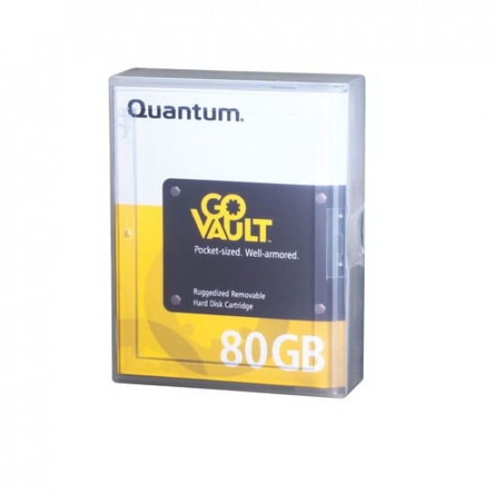 80GB Quantum GoVault Data Cartridge