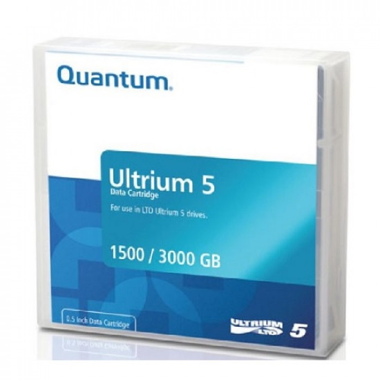 Quantum LTO-5, 15TB / 3TB, Ultrium Data Cartridge