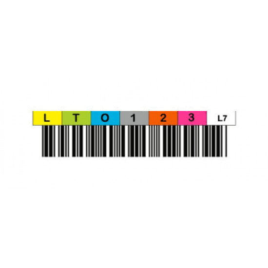 LTO-7 Barcode Label (Random numbered)