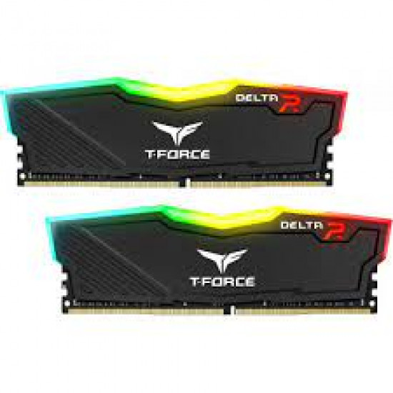 32GB Kit TeamGroup, DDR4-3200Mhz, T-Force, Delta RGB Gaming RAM