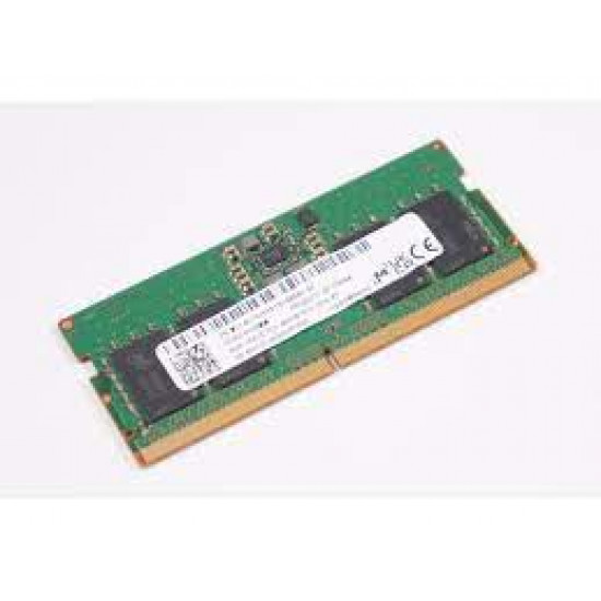8GB Micron, DDR5-4800Mhz, PC5-38400, 1Rx16, SODIMM, Laptop Memory Module