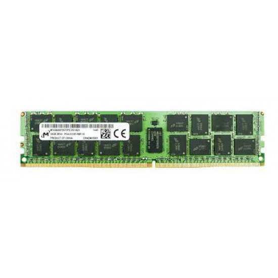16GB Micron, 2Rx4, PC4-17000, DDR4-2133Mhz, CL15, 1.2v, ECC Registered Server Memory Module