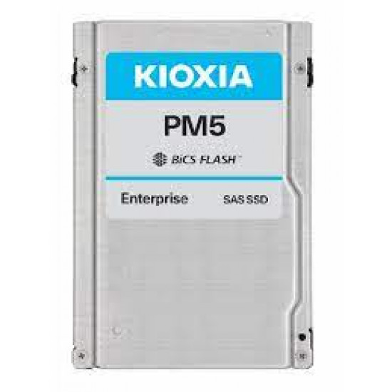 3.84TB Kioxia Enterprise PM5-R Seriex, 12Gbps, SAS, RI, TLC, 2.5