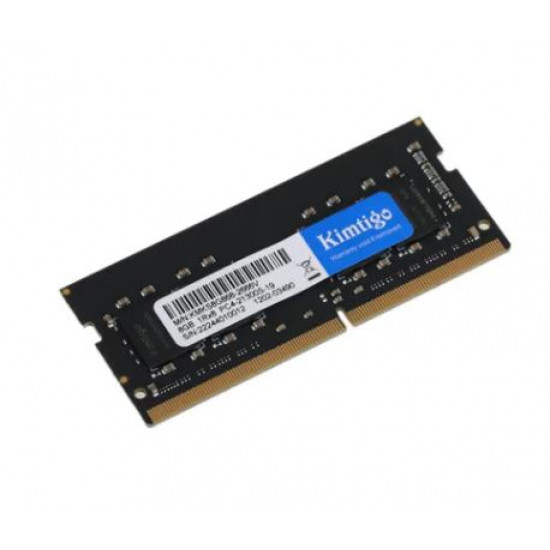 8GB Kimtigo, DDR4-2666Mhz, 1.2V, Laptop SODIMM RAM