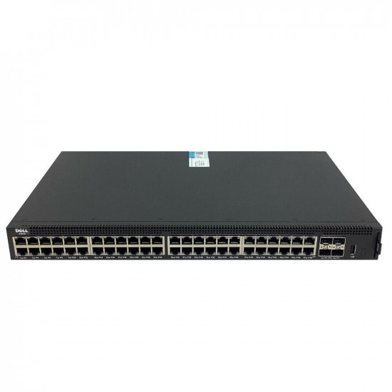 Dell X-Series X1052 48-Port L2+ Gigabit Ethernet 10/100/1000Base-T, 4x 10Gb SFP+ 1U Smart Managed Network Switch