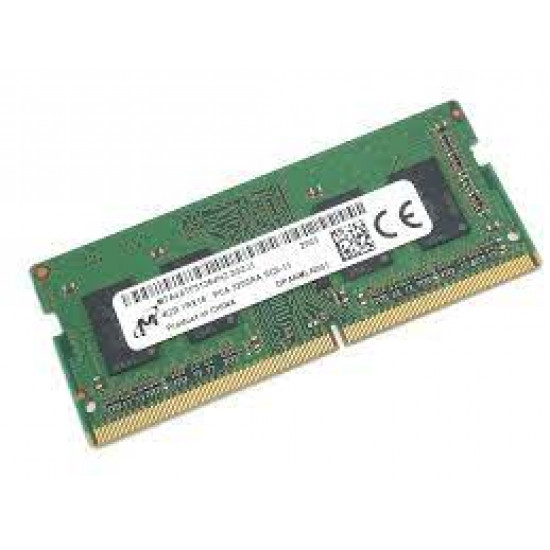 4GB Micron, DDR4-3200Mhz, PC4-25600, 1.2V, 1Rx16, SODIMM, Laptop Memory Module