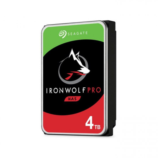 4TB Seagate IronWolf PRO, Server/NAS Edition, 7200 RPM, High Performance, SATA 6.0Gbs, 3.5