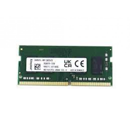 8GB Kingston, 1Rx16, DDR4 (3200MHz), SODIMM, 1.2V, PC4-25600, Notebook Memory Module