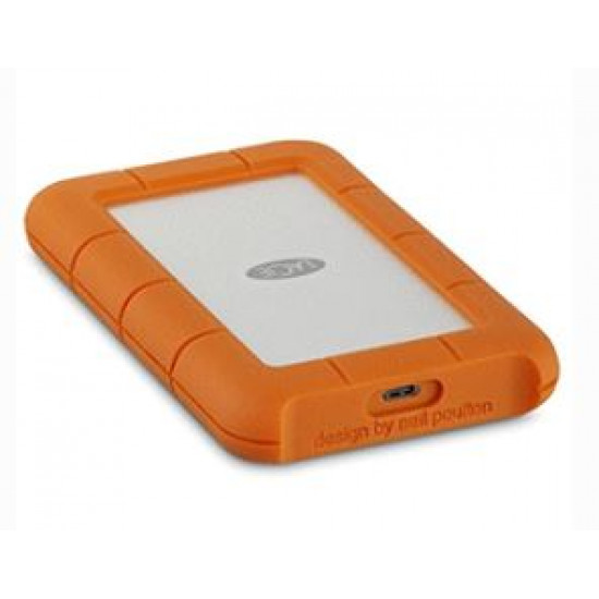 2TB LaCie Rugged, USB-C and USB 3.0, Portable Hard Drive, (OEM Packaged/Not Retail)